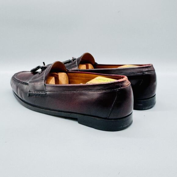 Cole Haan Shoes Mens 10.5 Brown Leather Tassel Loafers Slip On Casual Comfort main image 8